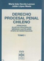 Derecho Procesal Penal Chileno. Tomo I.
