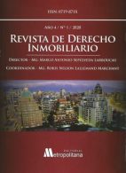 Revista de Derecho Inmobiliario. Año 4.  N° 1 - 2020