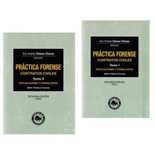 Práctica Forense. Contratos Civiles, 2 Tomos