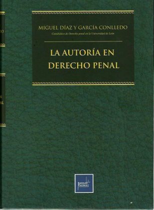 La Autoría en Derecho Penal