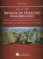 Revista de Derecho Inmobiliario Año 9/N°1/2025