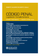 Código Penal Estudiante 2026, Legislación Complementaria